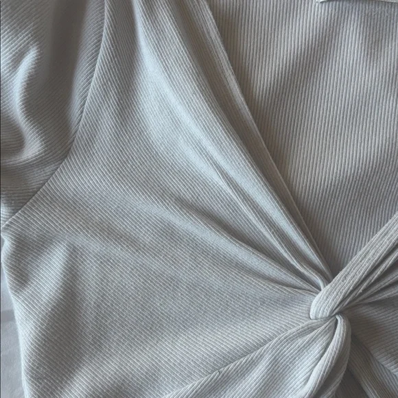Abercrombie Twist Front Long Sleeve, cream - Picture 7 of 7